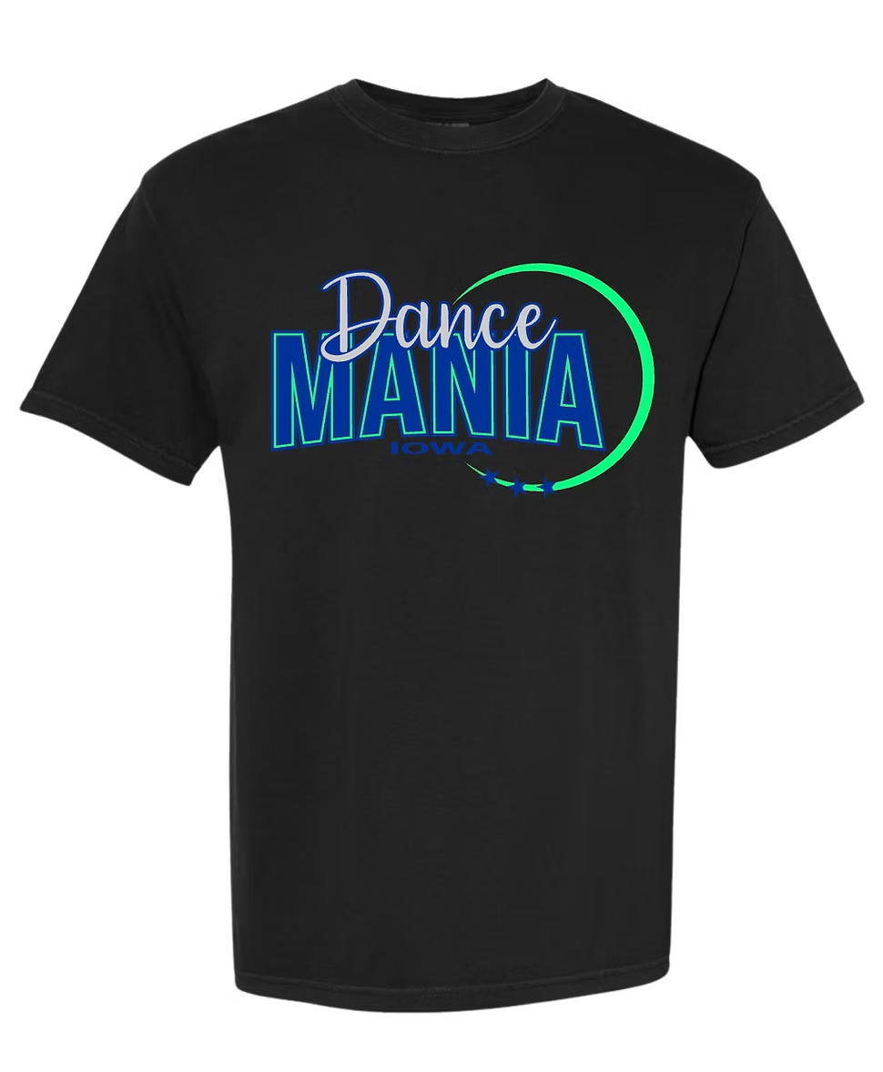 DANCE MANIA IOWA LOGO SHORT SLEEVE T-SHIRT